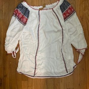 Wrangler flowy top